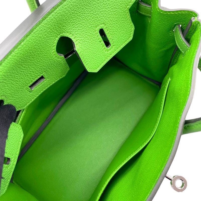 HERMES Birkin 25 Veil Yuka with Silver Hardware - Exquisite Handbag