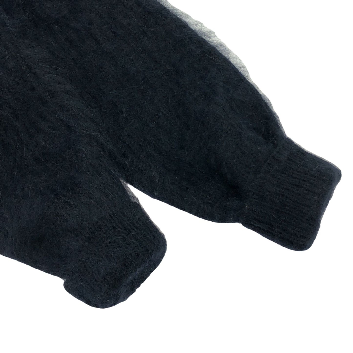 Stella McCartney Navy Wool Knit Sweater - Timeless Elegance