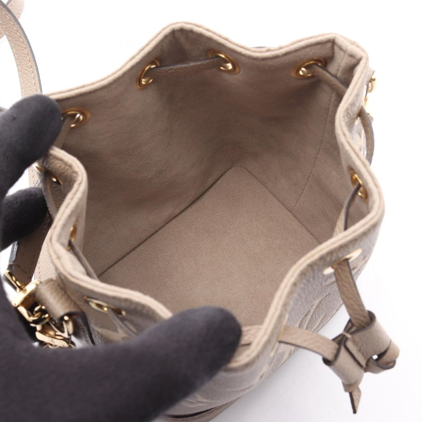 Louis Vuitton Nano Noé Bi-Color Handbag - Exquisite Craftsmanship