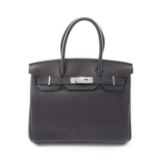 HERMES Birkin 30 Handbag in Black - Timeless Elegance