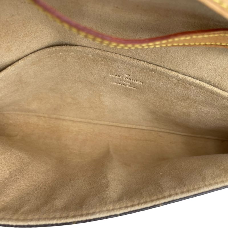 Louis Vuitton Monogram Canvas Pochette Twin GM - Brown