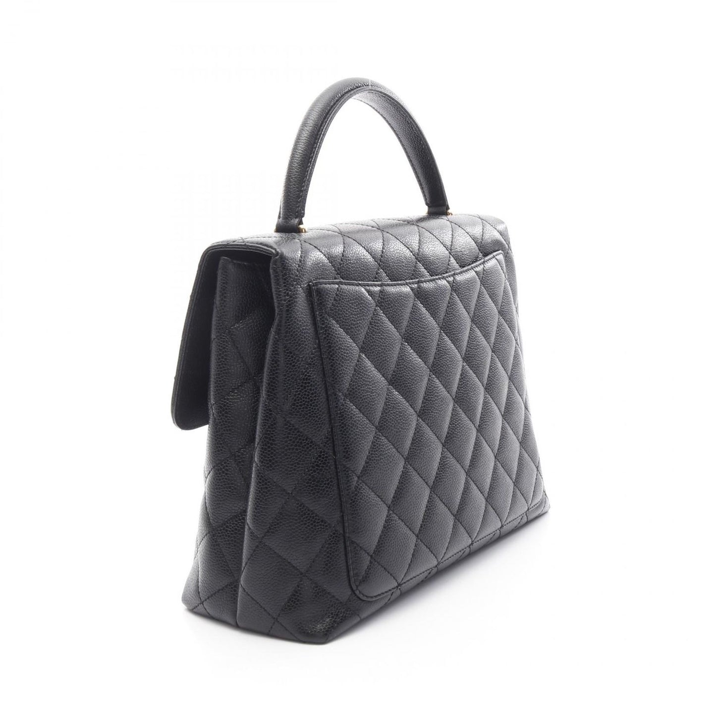 CHANEL Classic Matelassé Handbag in Black Calfskin - Timeless Elegance