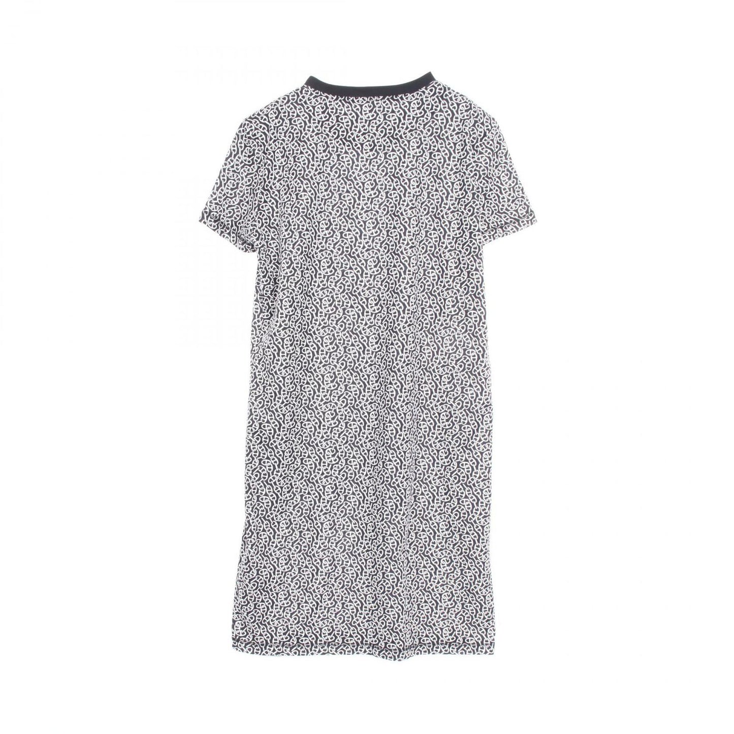 HERMES Cotton Dress 4E4521DB - Unworn Elegance in White & Black