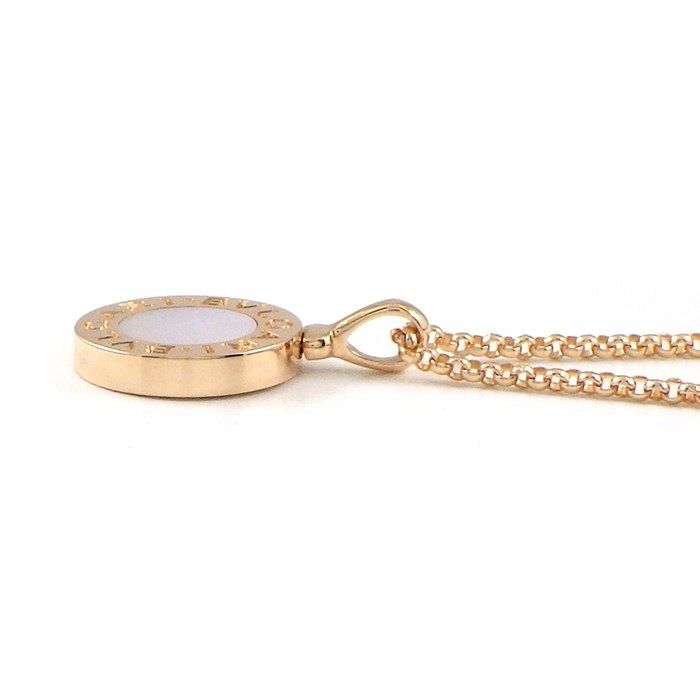BVLGARI Bvlgari Necklace in K18 Pink Gold with White Shell