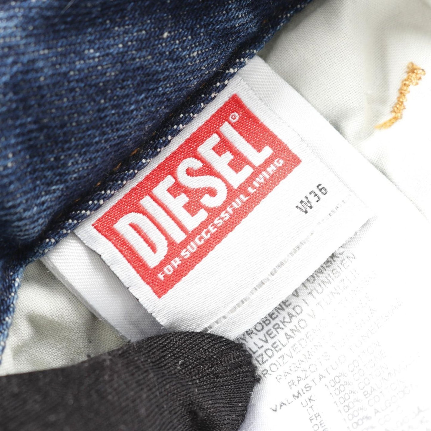 DIESEL 2010-S1 Blue Denim Pants - Timeless Elegance