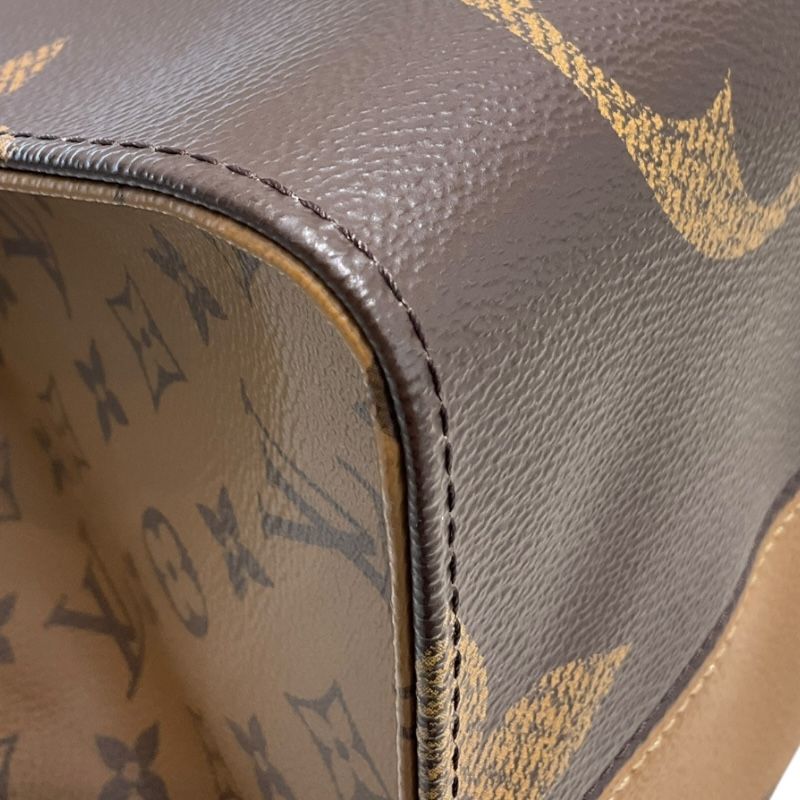 Louis Vuitton OnTheGo GM Monogram Giant Reverse Tote Bag - Brown