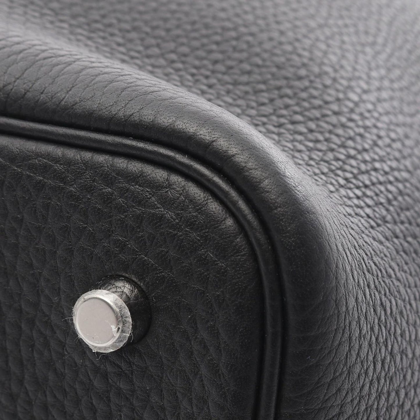 HERMES Picotin MM Handbag in Black Leather - Unused Luxury