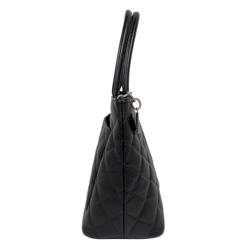 CHANEL Reissue Tote A01804 Black Caviar Leather Handbag