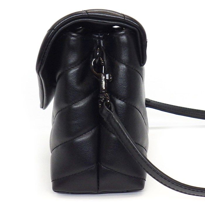 YSL Loulou Toy Shoulder Bag in Black Calfskin - Timeless Elegance