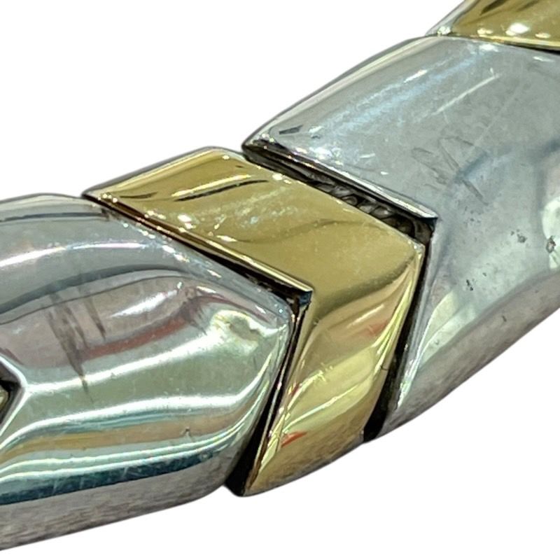 Tiffany & Co. 750YG/SV925 Combination Choker Necklace