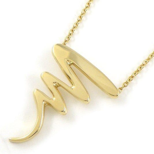 Tiffany & Co. Scribble Graffiti Wave Necklace in 18K Yellow Gold