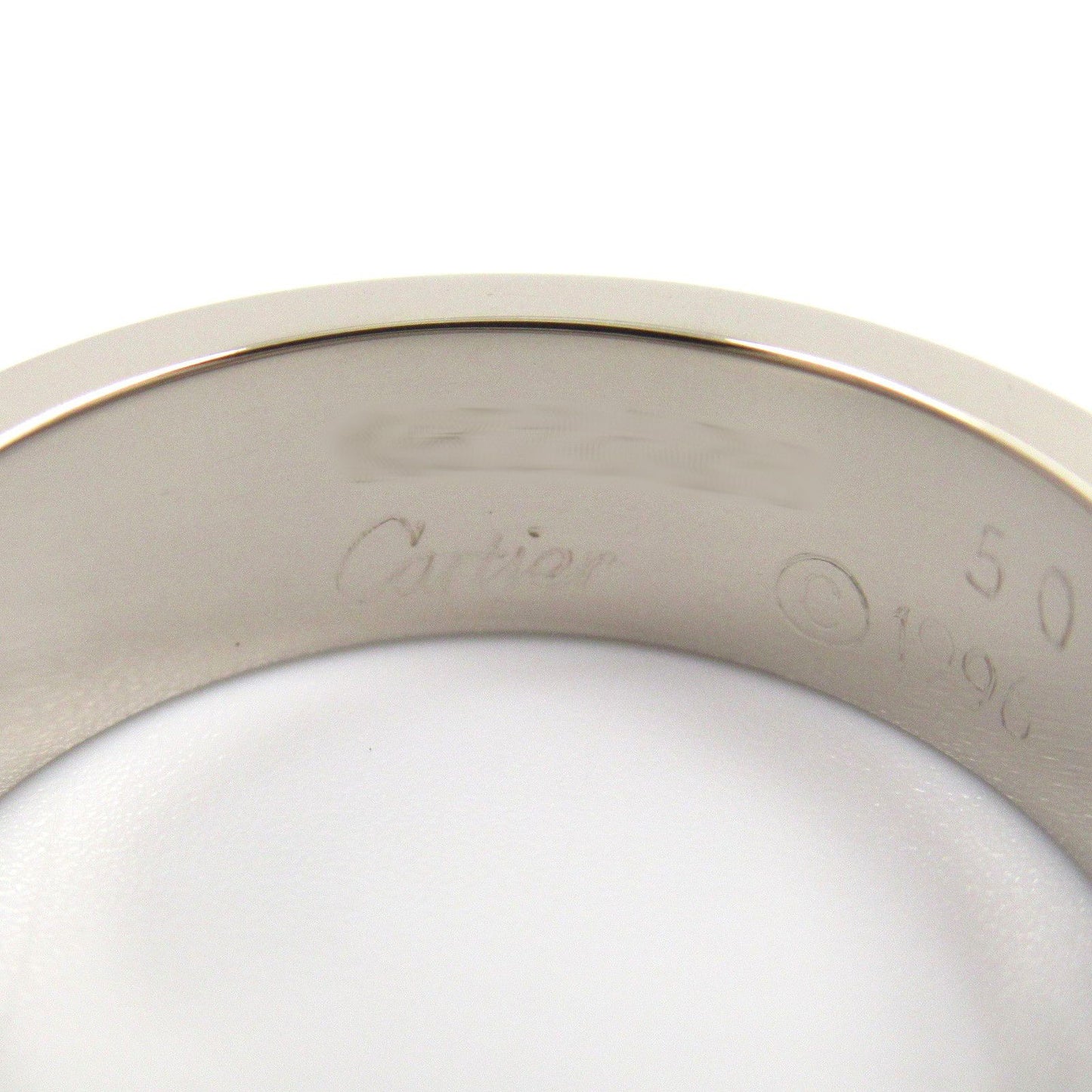 Cartier Love Ring in 18K White Gold - Timeless Elegance