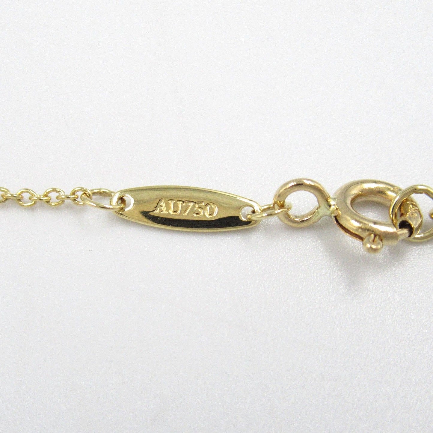 TIFFANY & CO. By the Yard Necklace in 18K Yellow Gold with Diamonds