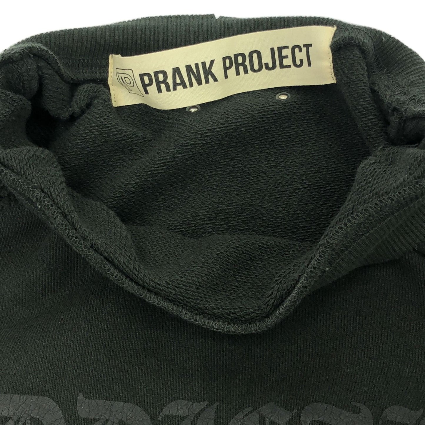 PRANK PROJECT Charcoal Gray Cotton Sweatshirt - Timeless Elegance