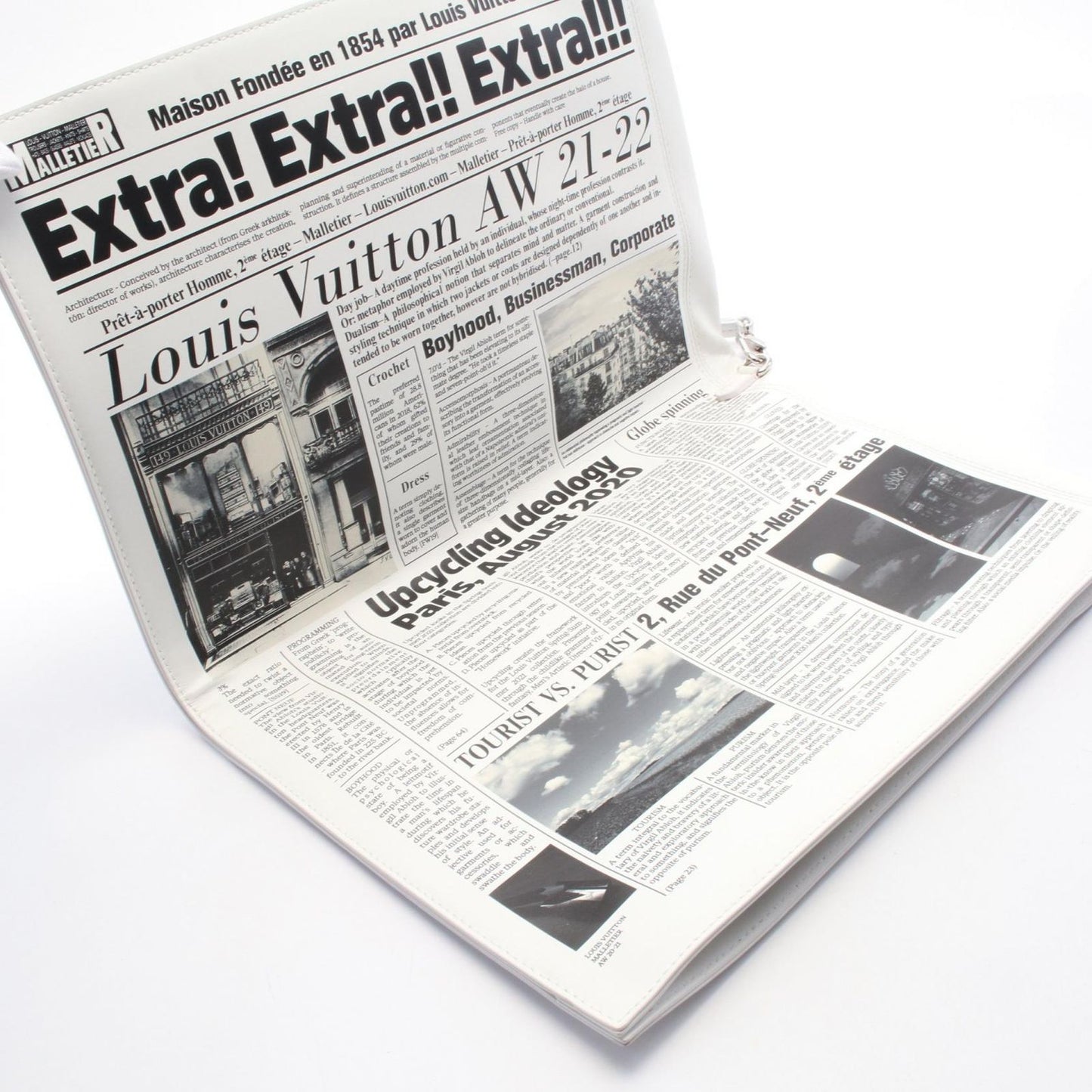 Louis Vuitton Everyday LV Newspaper Clutch Bag - Exquisite Craftsmanship