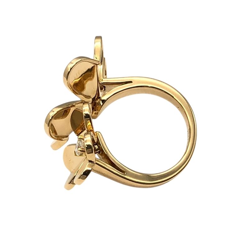 Van Cleef & Arpels Frivole Entre Les Doigts Ring - K18YG & Diamonds