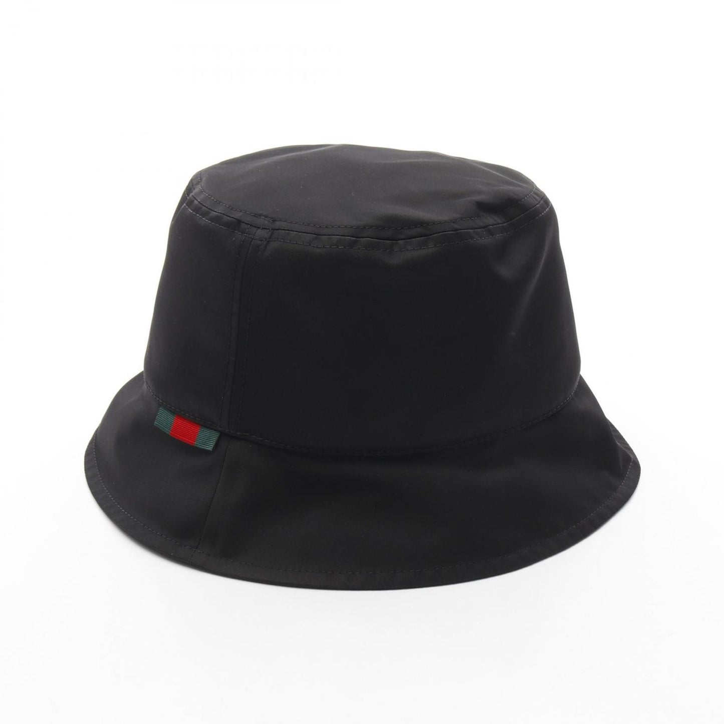 GUCCI Logo Bucket Hat in Black Nylon - Exclusive New Arrival