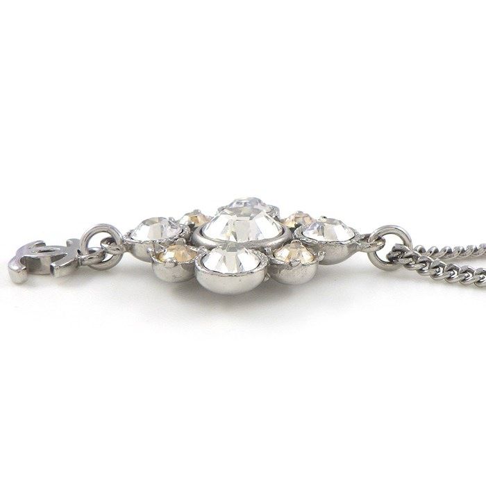 CHANEL Coco Mark Logo Necklace with Rhinestones - Exquisite Craftsmanship