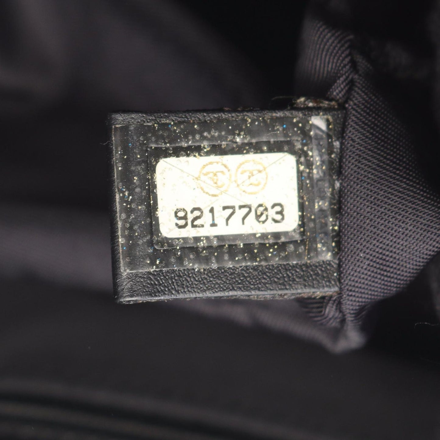 CHANEL Black & Dark Brown Nylon Canvas Tote Bag - New Travel Line PM