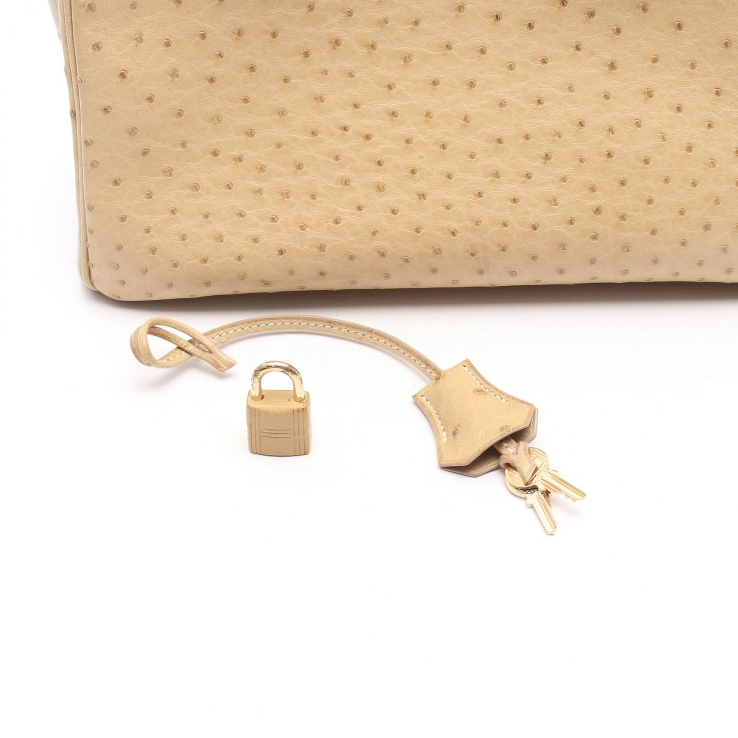 HERMES Birkin 30 Blanc Cassé Handbag - Timeless Elegance