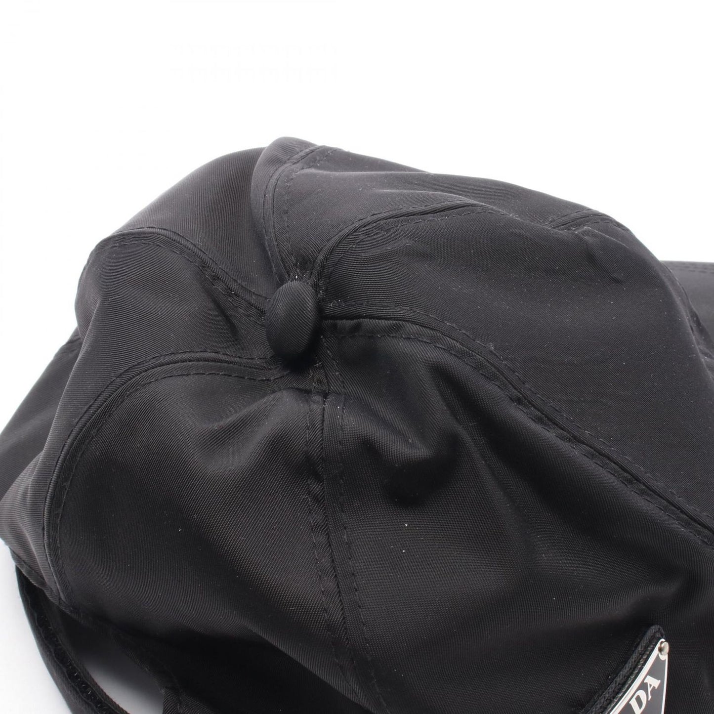 PRADA Re Nylon Baseball Cap - Timeless Black Elegance