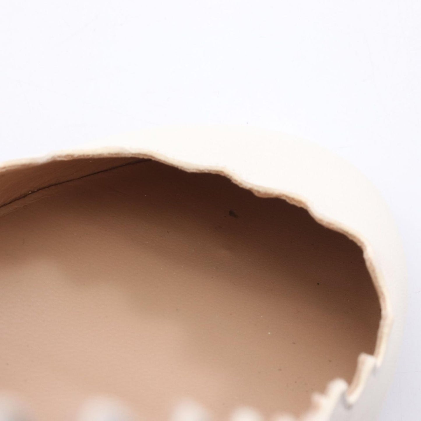 Chloe White Leather Pumps - Timeless Elegance