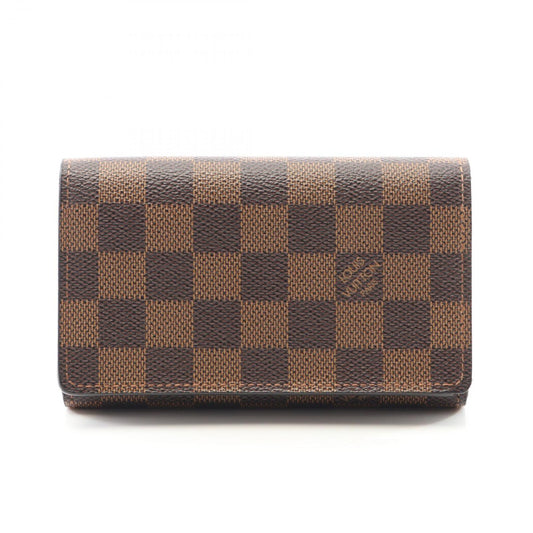 Louis Vuitton Portefeuille Trésor Wallet in Damier Ébène