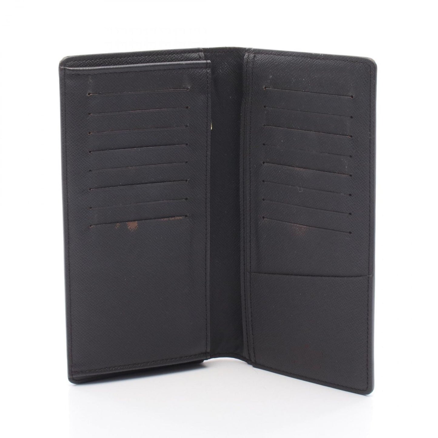 Louis Vuitton Portefeuille Brazza Wallet in Ebeune Canvas