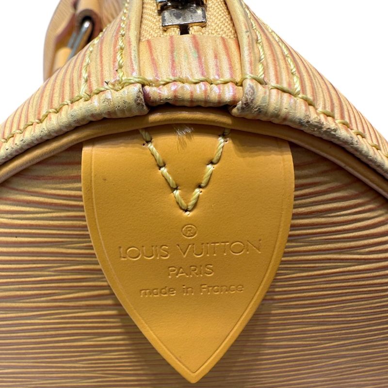 Louis Vuitton Speedy 25 Epi Leather Handbag in Tassili Yellow