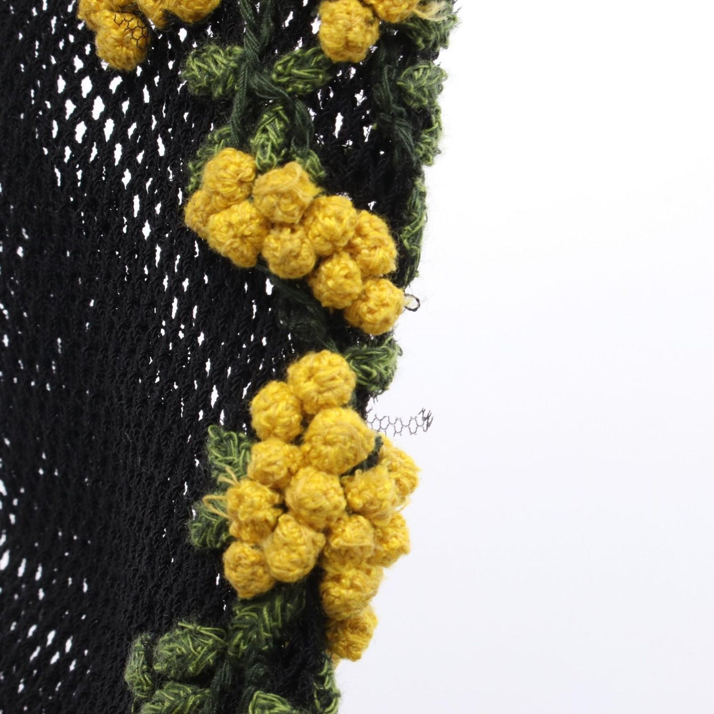 Dior Mesh Boots - Elegant Black Fabric, Size 37