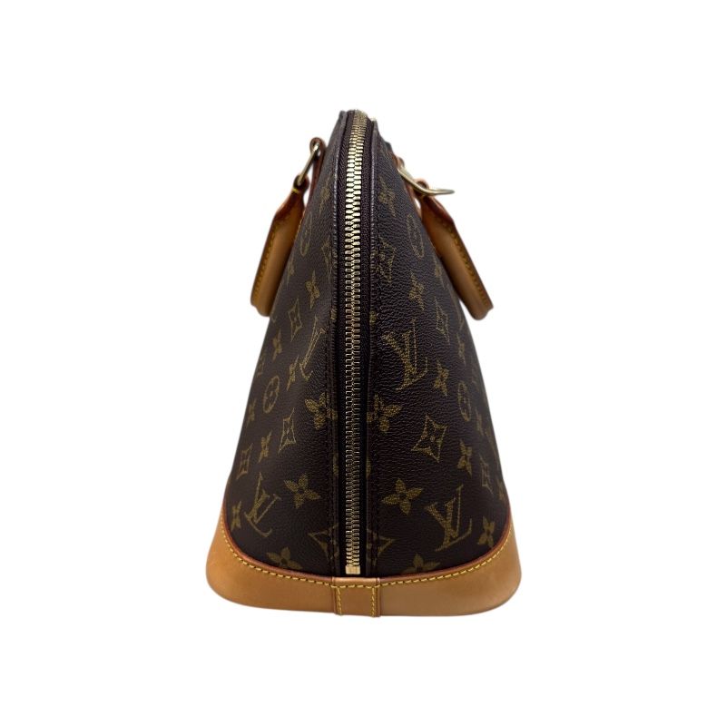 Louis Vuitton Alma Monogram PVC Leather Handbag - Timeless Elegance