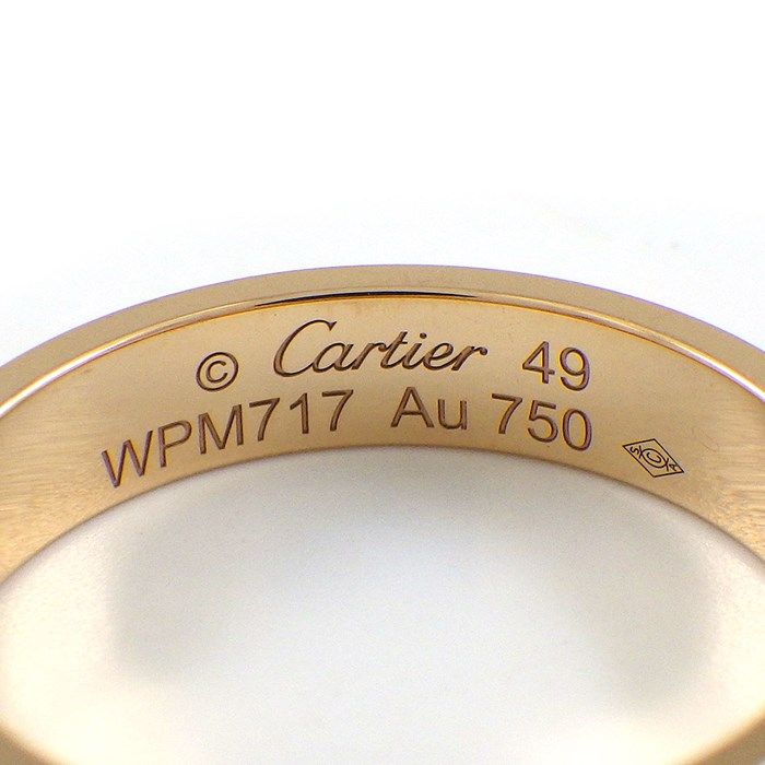 Cartier Love Ring Small Model K18 Pink Gold - Size 9