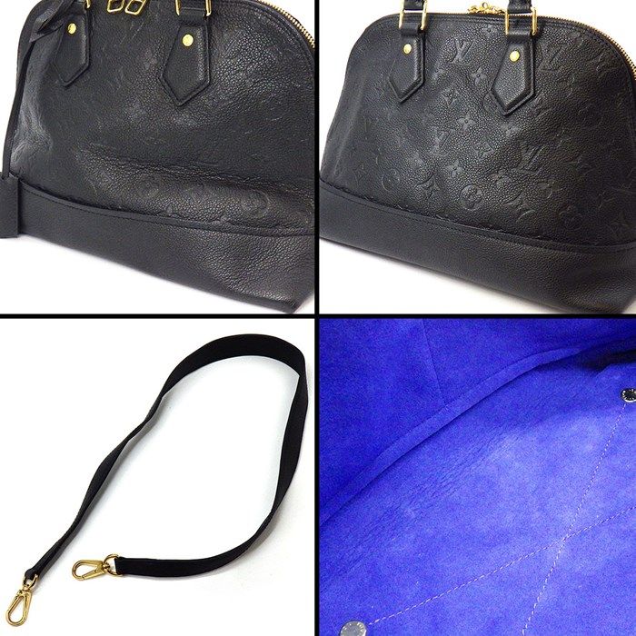 Louis Vuitton Neo Alma PM Handbag in Black Monogram Empreinte