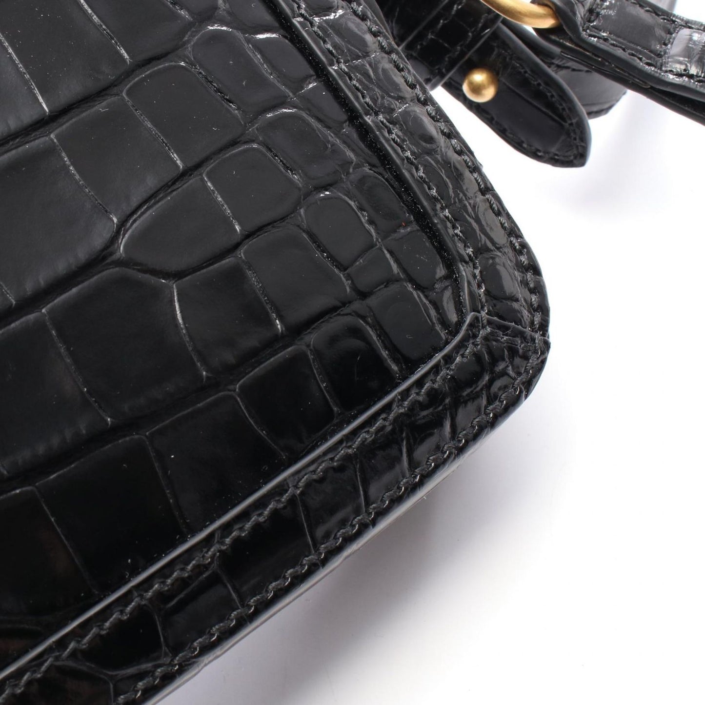 GUCCI GG Marmont Black Leather Shoulder Bag - Timeless Elegance