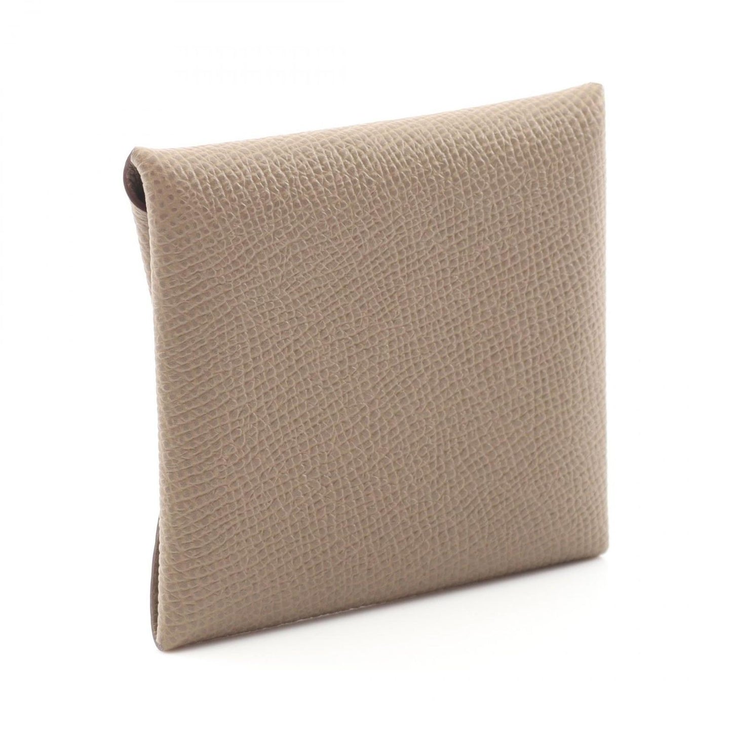 HERMES Bastia Coin Case in Etoupe - Unused Luxury Accessory