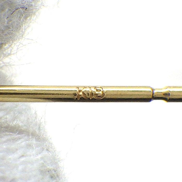 K18YG Swing Drop Circle Earrings - Exquisite Gold Elegance