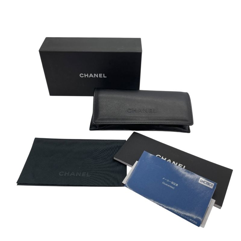 CHANEL Boston Sunglasses 5403-A Black Plastic for Women