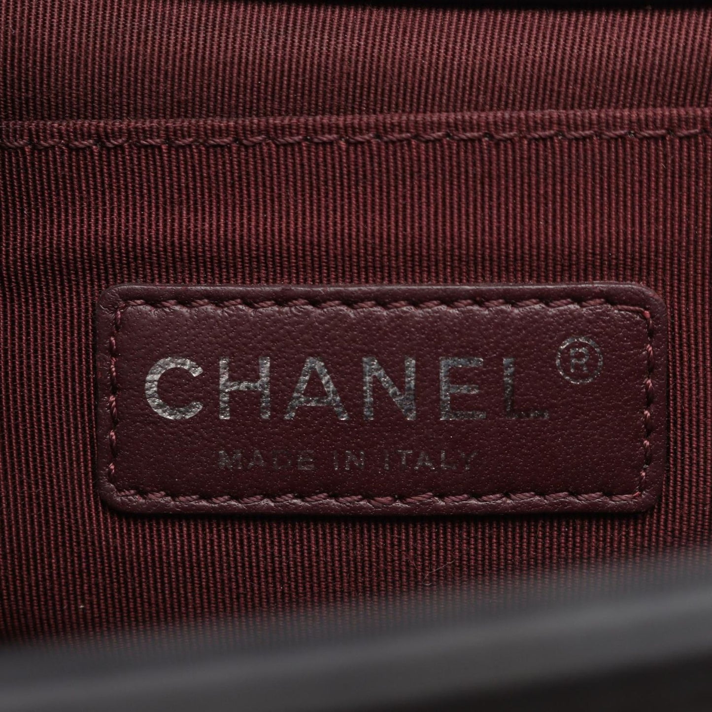 CHANEL Boy Bag in Black & White Lambskin - Timeless Elegance