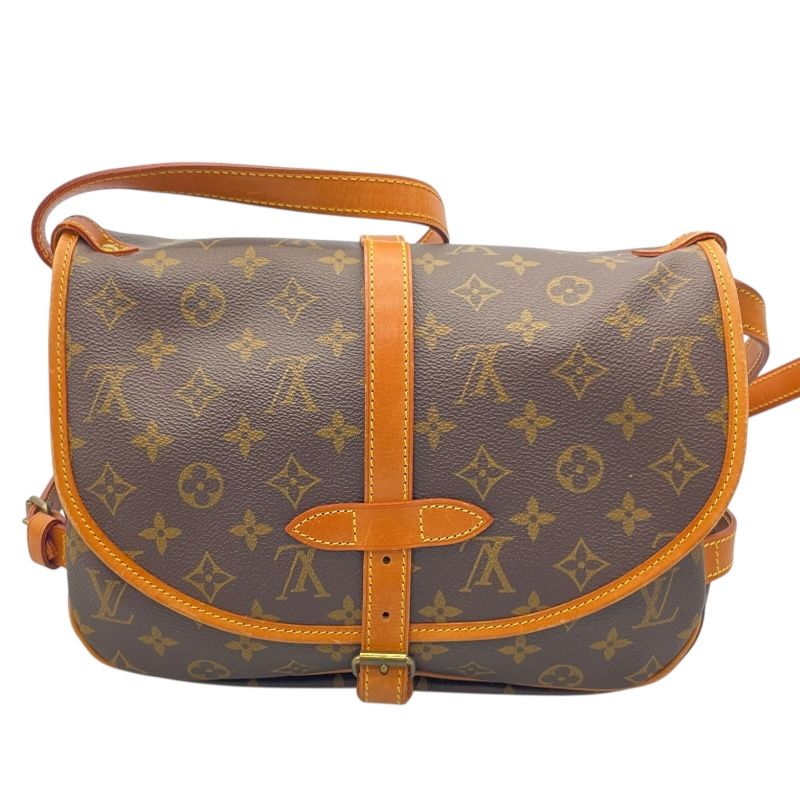 Louis Vuitton Monogram Canvas Soumire 30 Shoulder Bag - Brown