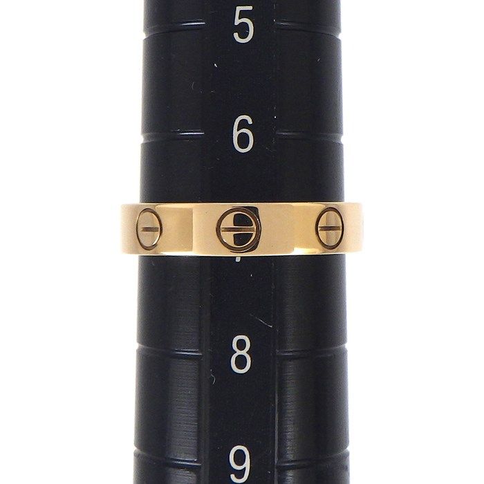 Cartier Love Ring Small Model K18PG - Timeless Elegance