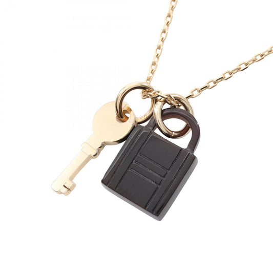 HERMES Amulet Padlock PM Necklace in Gold Plated - Exquisite Craftsmanship