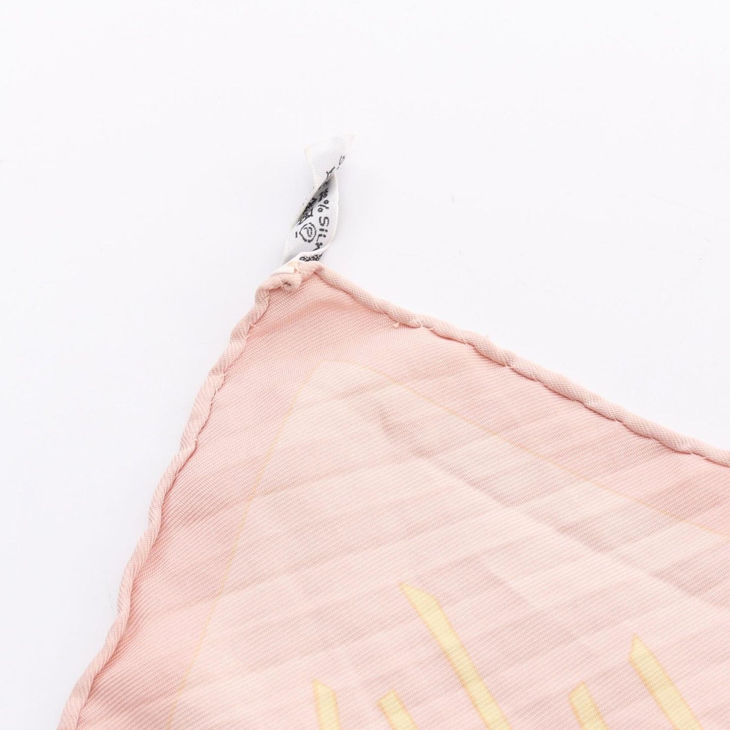 HERMES Les Pivoines Silk Scarf - Exquisite Pleated Design