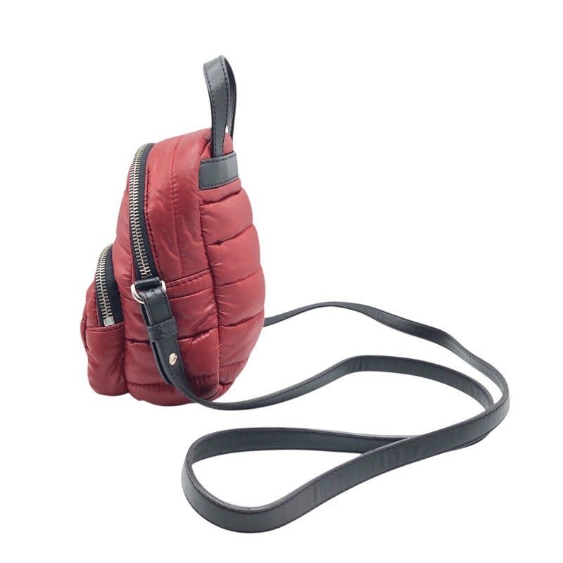 Moncler Kilia Small Shoulder Bag - Red Nylon - Unisex Elegance