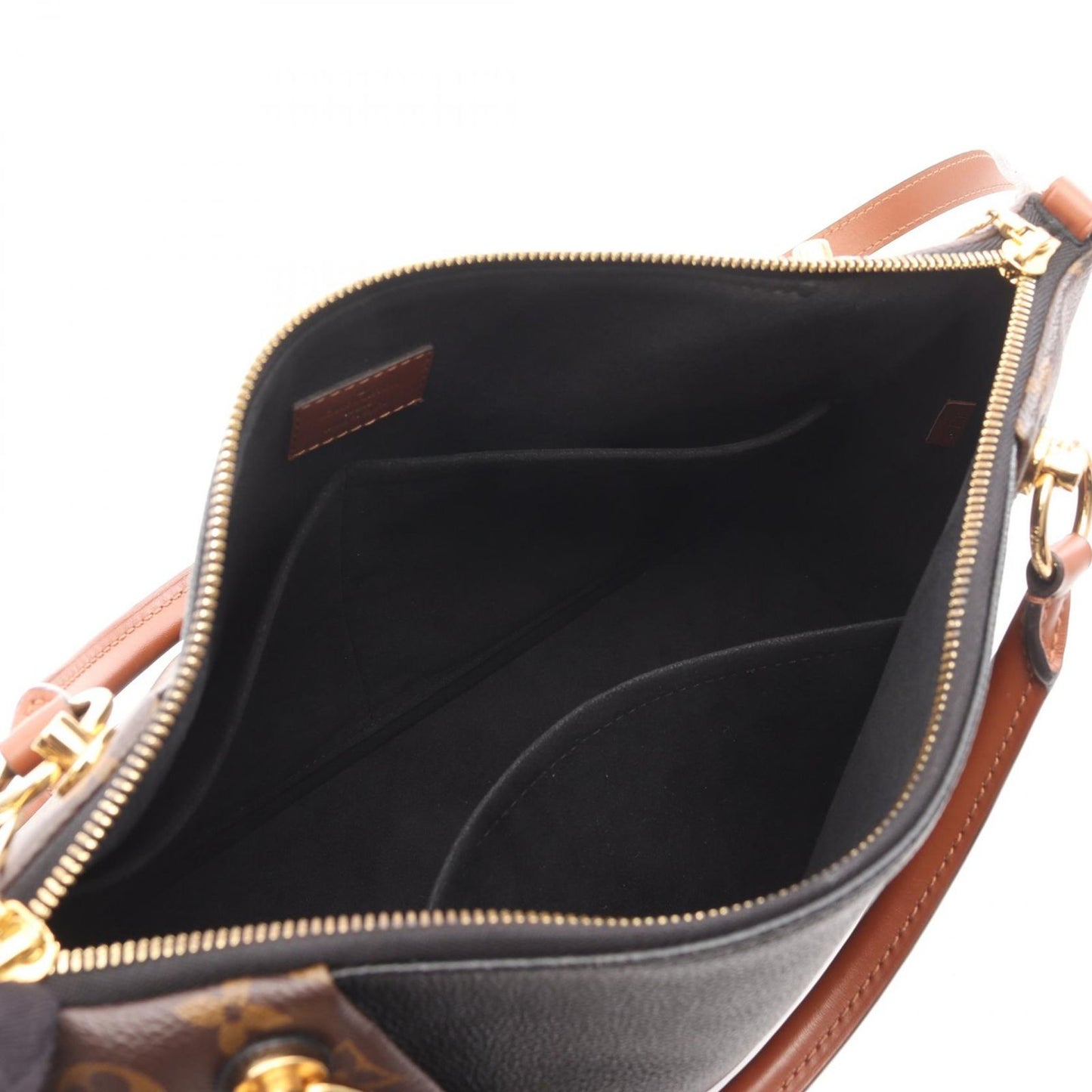 Louis Vuitton V Tote MM Handbag - Noir PVC Coated Canvas