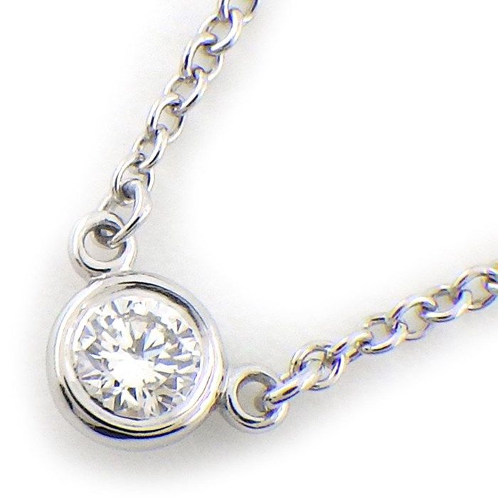 Tiffany & Co. By The Yard Single Necklace with Diamond 0.08ct