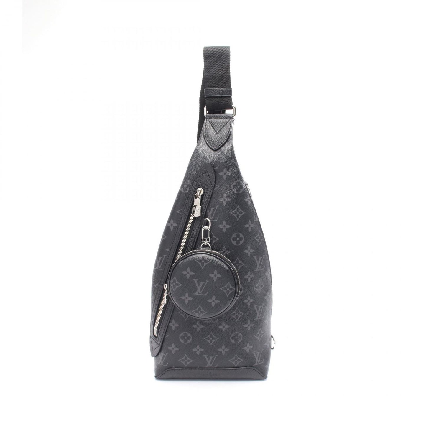 Louis Vuitton Duo Sling Bag - Timeless Elegance in Noir