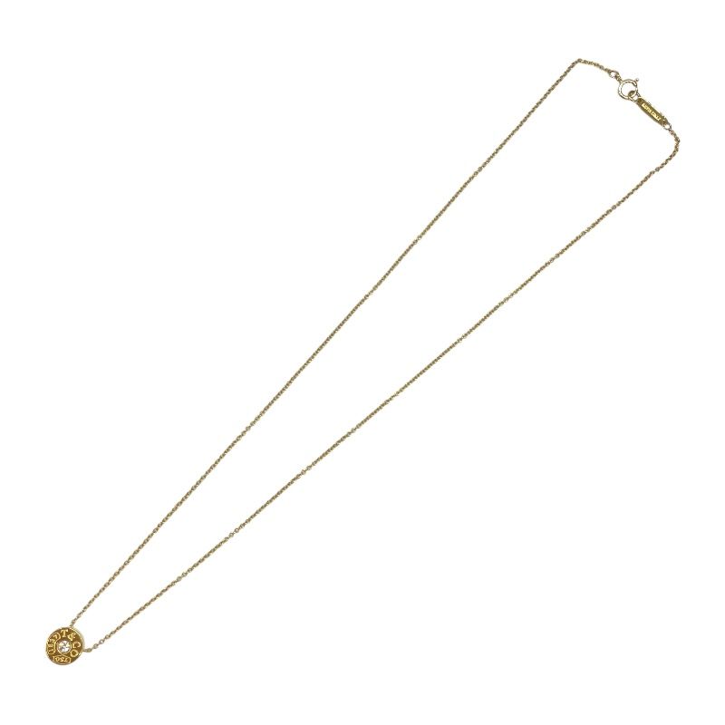 Tiffany & Co. 1837 Circle Diamond Necklace in 750YG Gold