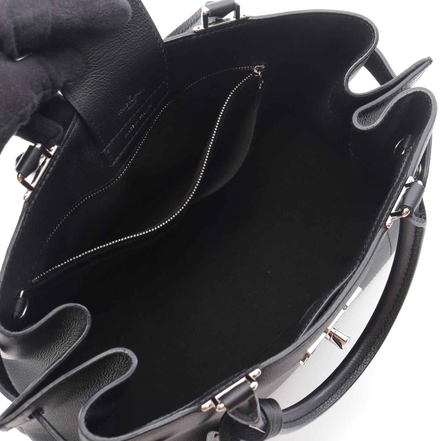 Louis Vuitton Lockme Day Noir Handbag - Timeless Elegance