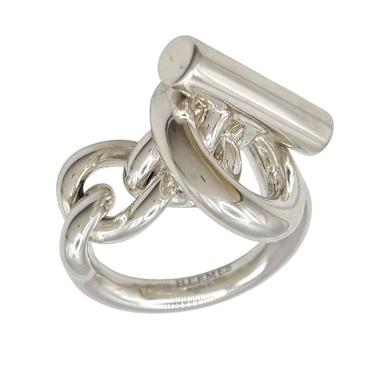 HERMES Croisette Ring in Silver 925 - Unisex Luxury Jewelry