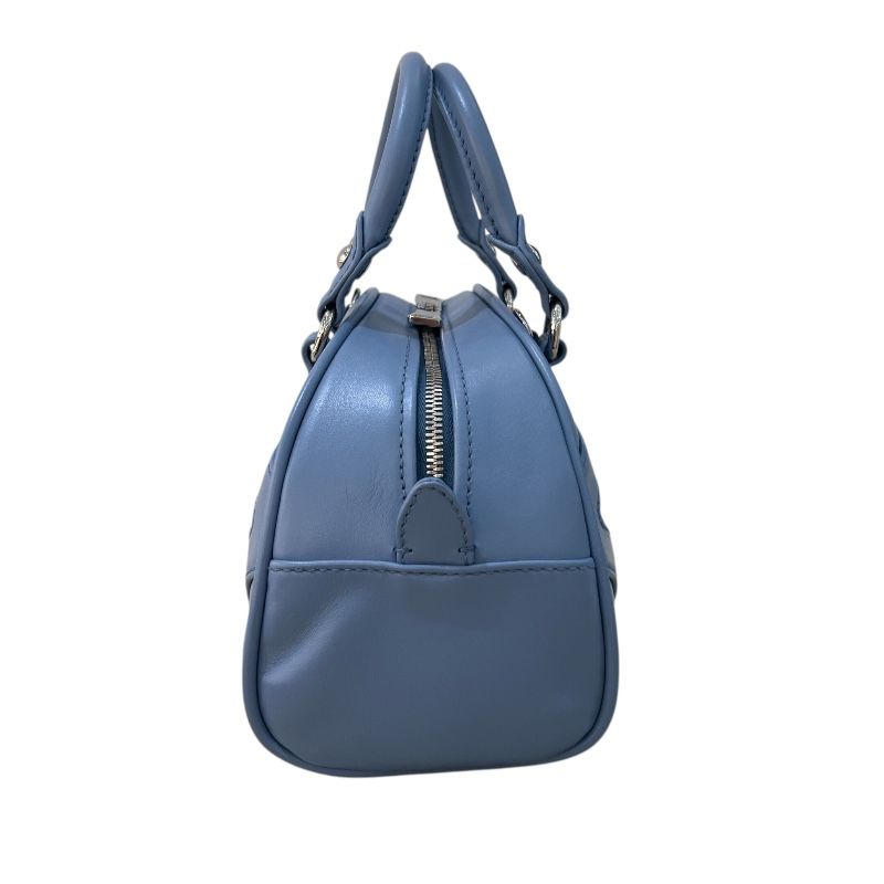 PRADA Monochrome Bowling Bag in Light Blue - Exquisite Craftsmanship